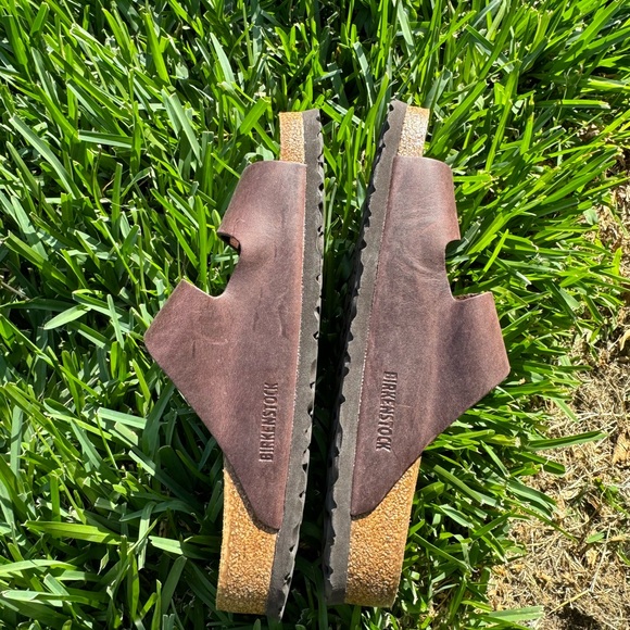 👟BIRKENSTOCK Arizona habana oiled leather 42 US 11 / 11.5 gently used - Picture 12 of 15